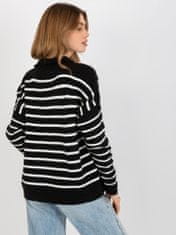 Factoryprice Klasičen ženski pulover Natara črnobela Universal