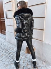Dstreet Ženska zimska jakna Abigal Warm črna XXL
