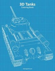 3D Tanks Coloring Book
