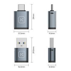 Kuulaa OTG Adapter Type-C > USB