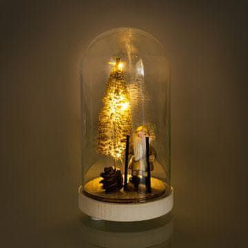 Retlux Božične lučke Retlux RXL 316 kupola majhna 3LED trpa. WW