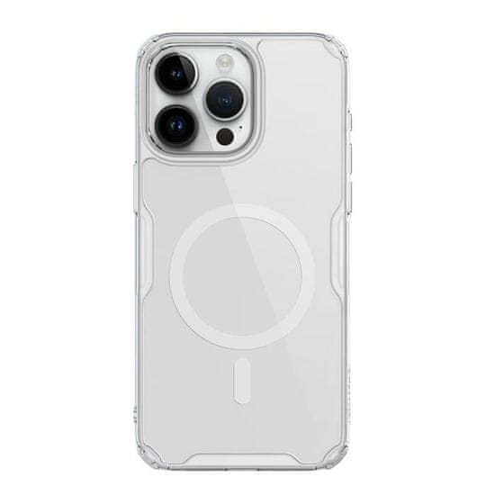 Nillkin Nature TPU PRO magnetni pokrov za Apple iPhone 15 Pro Transparent