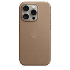 Ohišje iPhone 15 Pro FineWoven MS - Taupe