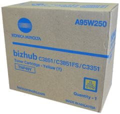 Konica Minolta toner A95W250, rumen, 12000str., TNP-49Y Bizhub