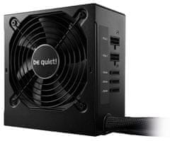 Be quiet! Bodite tiho! / napajalnik SYSTEM POWER 9 600W CM / aktivni PFC / 120mm ventilator / snemljivi kabli / 80PLUS Bronze