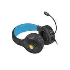 Gaming slušalke Fury Warhawk z mikrofonom, žične, RGB, USB, priključek 3,5 mm, dolžina kabla 2 m, črne