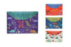 Wiky Mapa z gumbom 36x26 cm Dino