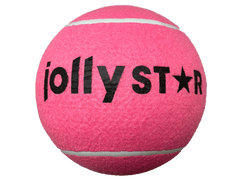 Alltoys Teniška žogica XXL JollyStar 23 cm roza