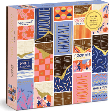 Galison Kvadratna sestavljanka V čokoladni ploščici 500 kosov