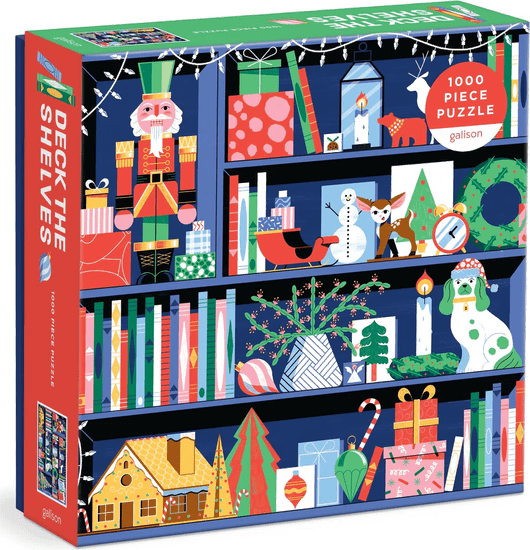 Galison Puzzle Okrasite police 1000 kosov