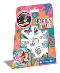 Clementoni Crazy Chic - Glitter Tattoo