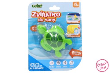 Želva, ki se raztegne v kad 10 cm - češka embalaža