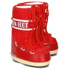 Moon Boot Snežni škornji rdeča 35 EU Nylon