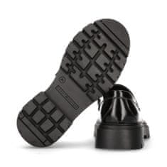 Tommy Hilfiger Mokasini elegantni čevlji črna 39 EU Low Cut Shoe Black