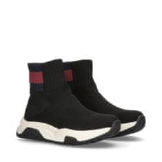 Tommy Hilfiger Čevlji črna 38 EU Sock Sneaker