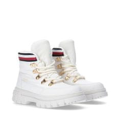 Tommy Hilfiger Čevlji bela 35 EU Lace-up Bootie Ivory