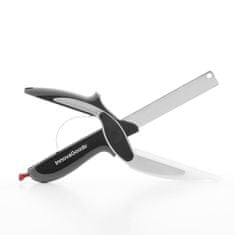 InnovaGoods Škarjast Nož z Vgrajeno Mini Rezalno Desko Scible InnovaGoods