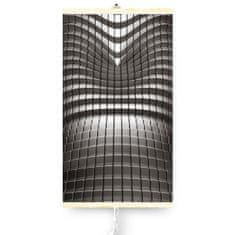 Trio infrardeči grelnik - prilagodljiva grelna plošča 430w trio design 7 abstrakt, dimenzije 100x57cm