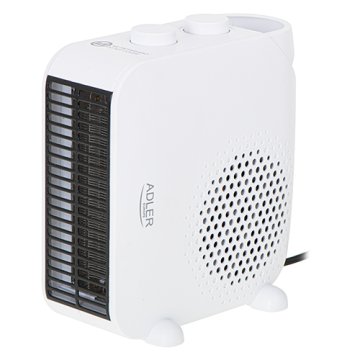 shumee Adler | Grelec | AD 7725w | Ventilatorski grelec | 2000 W | Število stopenj moči 2 | Bela | Ni primerno