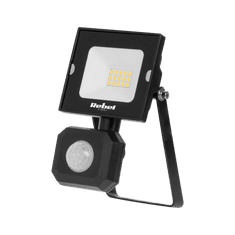 Rebel LED reflektor 10W s senzorjem gibanja in somraka, 4000k, 230v