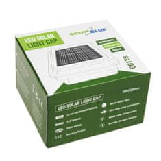 GreenBlue LED solarna svetilka, 100x100mm, strešna ovojnica, gb128