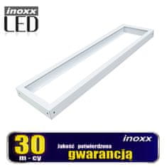 stropna led plošča 120x30 36w slim lampholder 3000k warm+ površinski okvir