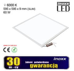 led panel 60x60 60w stropna kasetirna svetilka 6000k hladno