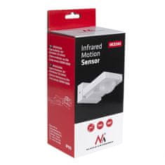 Maclean maclean detektor gibanja pir, infrardeči, ip65, max 2000w, mce243