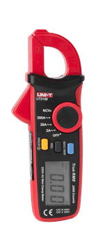 UNI-T Kompaktni cenvni merilnik AC 200A UT210B z TRUE RMS in funkcijo avtomatskega izklopa za natančne meritve.