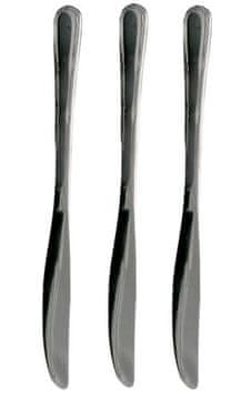 shumee Natalia srebrni namizni nož 3 kosi.