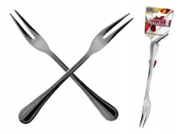 shumee Elegantne srebrne vilice za meso, 2 kosa
