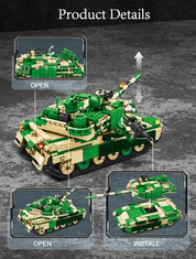 WOMA K2 Black Panther tank, 795 kosov