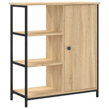 Vidaxl Omarica iz hrasta sonoma 70x30x80 cm inženirski les