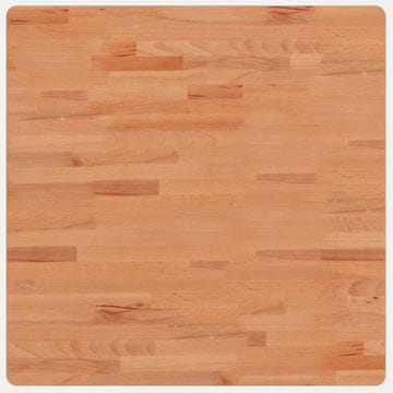 Vidaxl Mizna plošča 70x70x1,5 cm kvadratna trdna bukovina