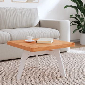 Vidaxl vidaXL Mizna plošča 60x60x4 cm kvadratna masivna bukova lesena površina