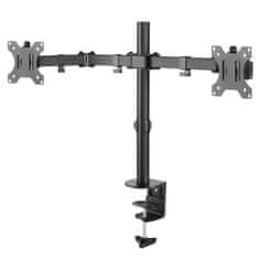 Maclean Namizni nosilec Maclean za 2 LCD monitorja, 17-32", 2x 8 kg, MC-884