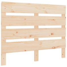 Vidaxl Posteljno vzglavje 100x3x80 cm trdna borovina