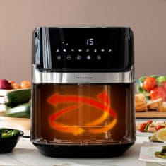 InnovaGoods Cvrtnik na vroči zrak InnovaGoods Fryinn Pro 5500 Črna 1700 W 5,5 L Nerjaveče jeklo