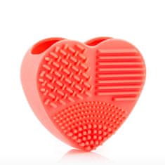 InnovaGoods Čistilo za ščetke za ličenje Heart InnovaGoods