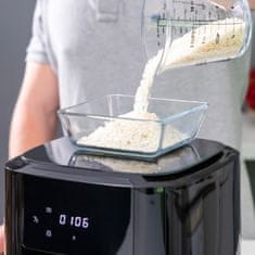 InnovaGoods Cvrtnik na vroči zrak s tehtnico InnovaGoods Fryinn Balance 5000 Črna 1500 W 5 L Nerjaveče jeklo