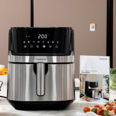 InnovaGoods Cvrtnik na vroči zrak InnovaGoods Fryinn Pro 5500 Črna 1700 W 5,5 L Nerjaveče jeklo