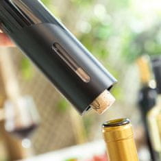 InnovaGoods Električni odpirač z dodatki za vino Corking InnovaGoods
