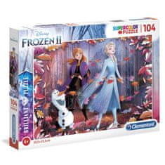 Clementoni Disney Frozen 2 Brilliant puzzle 104 kosov