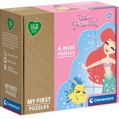 Clementoni Disney Princess puzzle 3+6+9+12 kosov