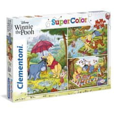 Clementoni Disney Winnie the Pooh puzzle 3x48 kosov