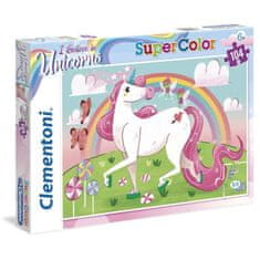 Clementoni I Believe in Unicorns puzzle 104 kosov
