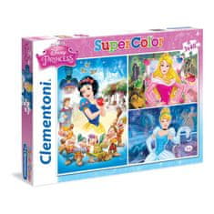 Clementoni Princess Disney puzzle 3x48 kosov