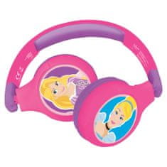 Lexibook Zložljive brezžične slušalke Disneyjeva princesa