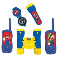 Lexibook Pustolovski set z walkie talkieji Super Mario