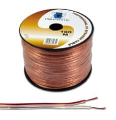 Cabletech kabel0325 2,5-milimetrski kabel za zvočnike (100-metrski kolut)